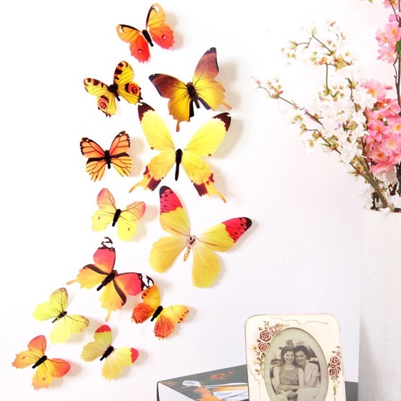 Butterfly wall decor - Picture 2 of 4
